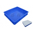 X286塑料周轉(zhuǎn)箱（箱蓋可選，可帶眼）